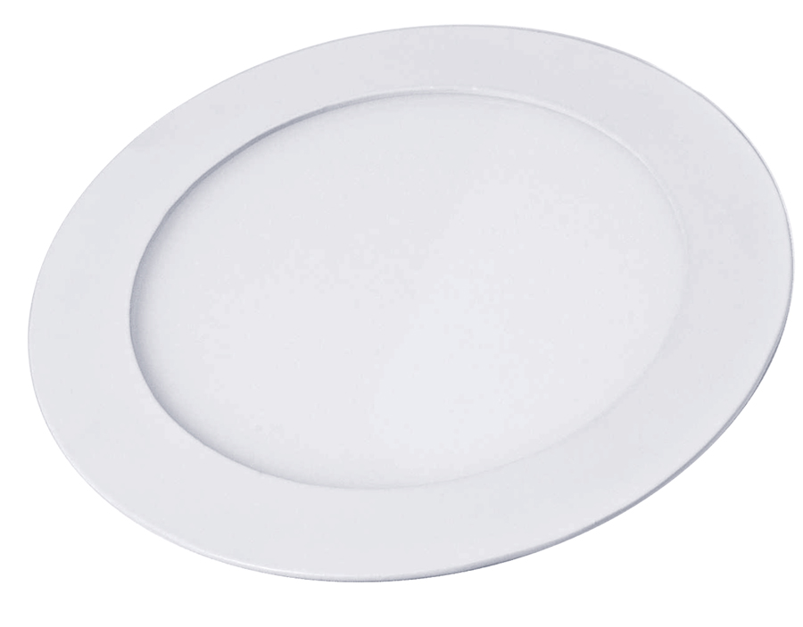 POWERTECH LED panel PT-1270 χωνευτό, 18W, Φ22cm, 4000K, 1440lm, λευκό - POWERTECH 113554