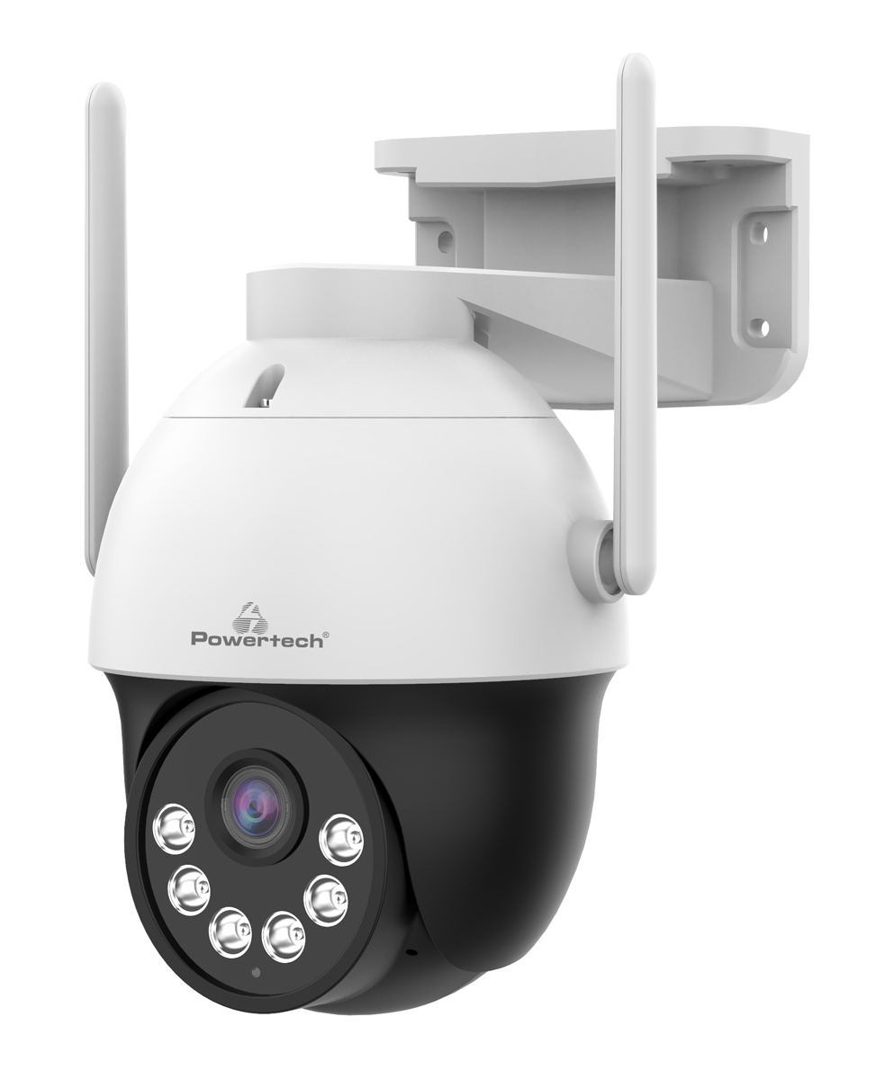 POWERTECH smart κάμερα PT-1339, 3MP, WiFi, PTZ, SD, IP66 - POWERTECH 116881