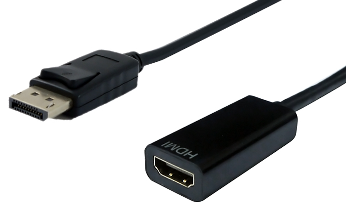 POWERTECH αντάπτορας DisplayPort σε HDMI PTH-032, 4K, μαύρο - POWERTECH 78111