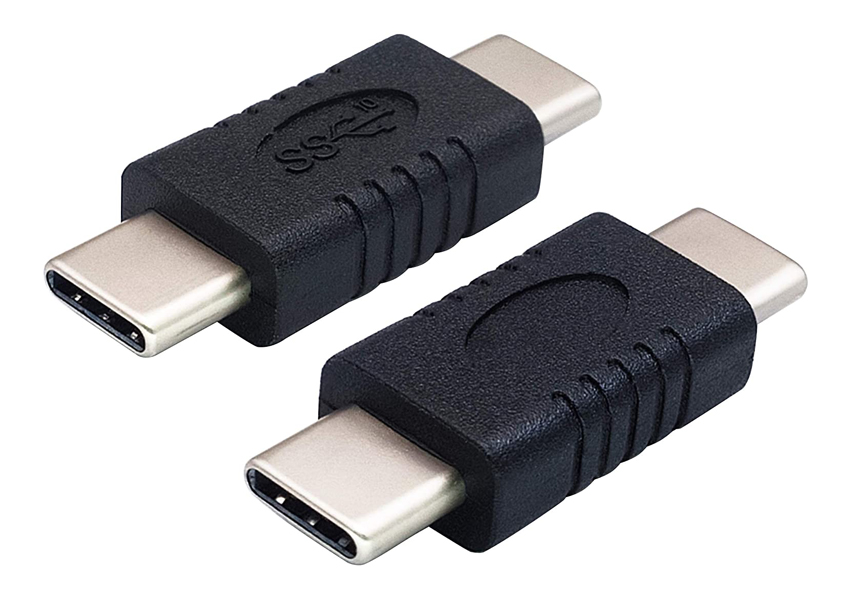 POWERTECH αντάπτορας USB-C αρσενικό σε USB-C αρσενικό PTH-061, μαύρος - POWERTECH 96766