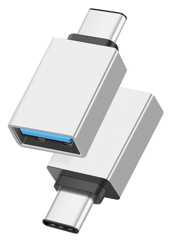 POWERTECH αντάπτορας USB-C σε USB 3.0 PTH-062, 5Gbps, ασημί - POWERTECH 96767