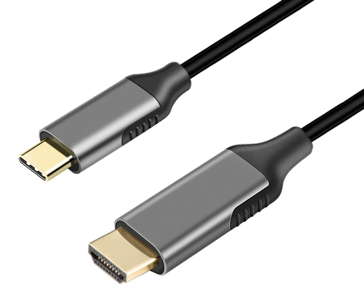 POWERTECH καλώδιο USB-C σε HDMI PTH-074, 8K, 1.8m, μαύρο - POWERTECH 102951