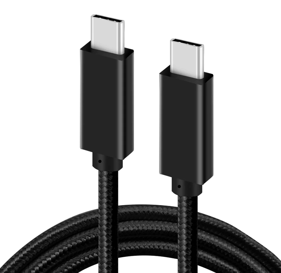 POWERTECH καλώδιο USB-C PTH-090, 60W, 10Gbps, 4K/60Hz, 1.5m, μαύρο - POWERTECH 106706