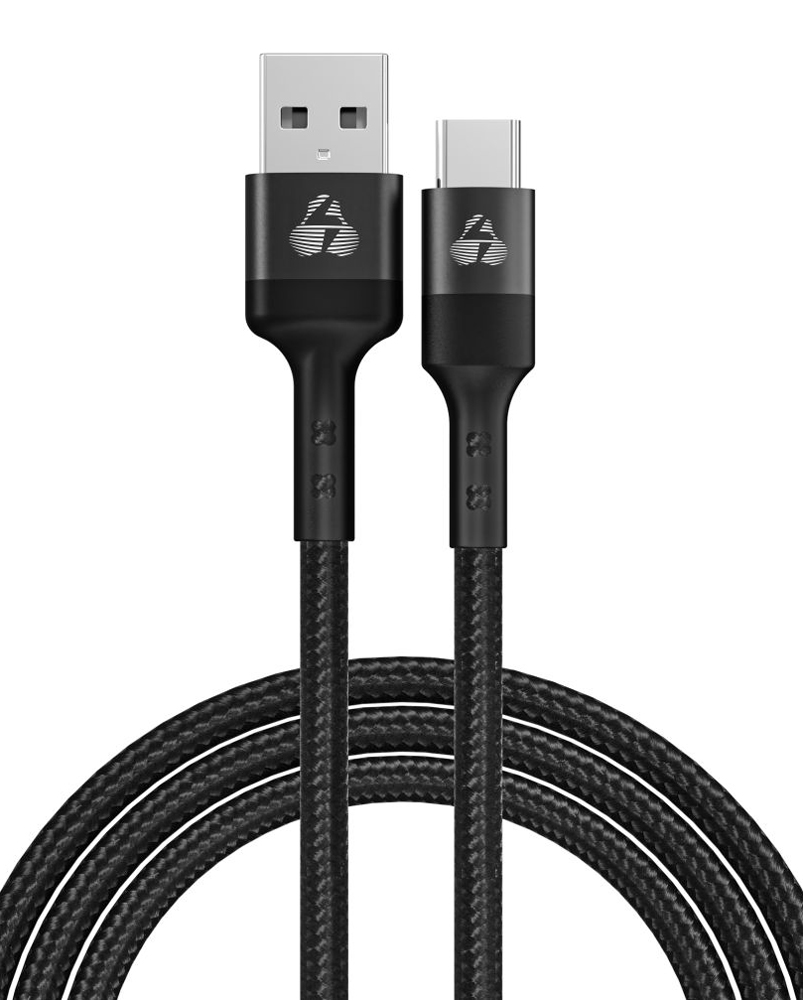 POWERTECH καλώδιο USB σε USB-C PTR-0128, PD 60W, copper, 1m, μαύρο - POWERTECH 107470