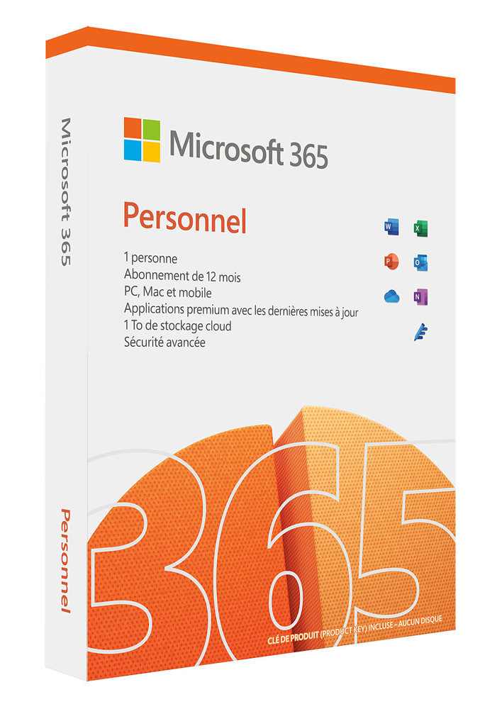MICROSOFT Office 365 QQ2-01738, Personal, French, 1 έτος - MICROSOFT 114827