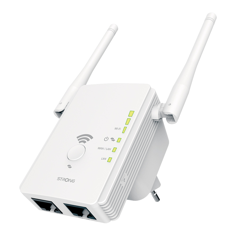 STRONG WiFi Extender REPEATER300V2, 300Mbps - STRONG 116530