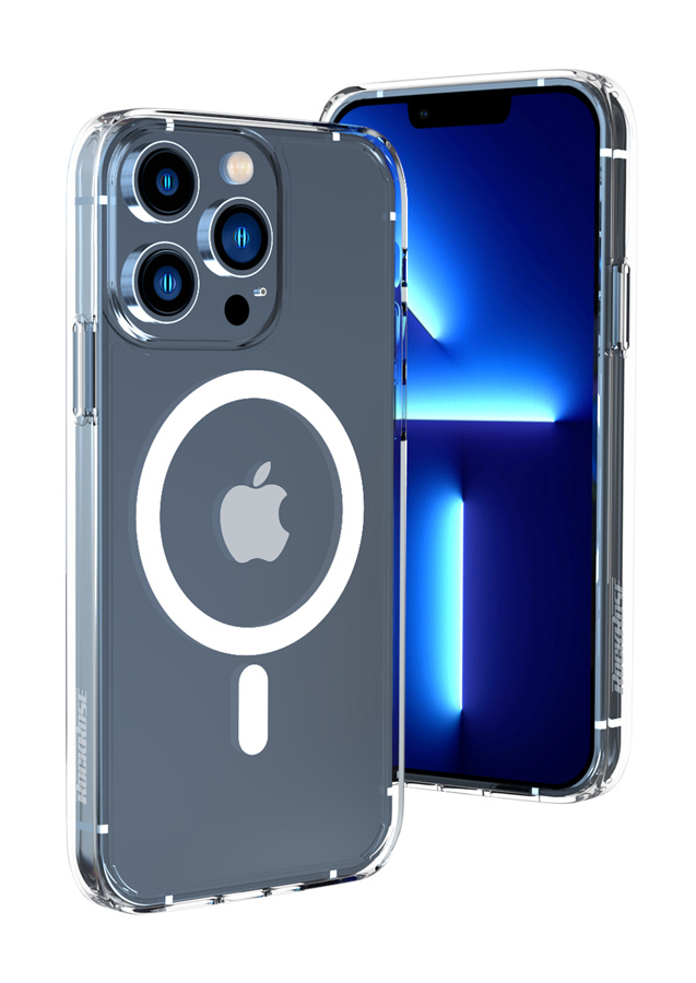 ROCKROSE θήκη Magcase Neo για iPhone 14 Plus, με μαγνήτες, διάφανη - ROCKROSE 106810