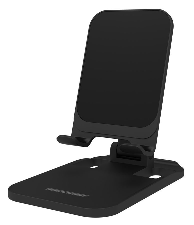 ROCKROSE βάση smartphone Anyview ease, ρυθμιζόμενη, αναδιπλούμενη, μαύρη - ROCKROSE 50331