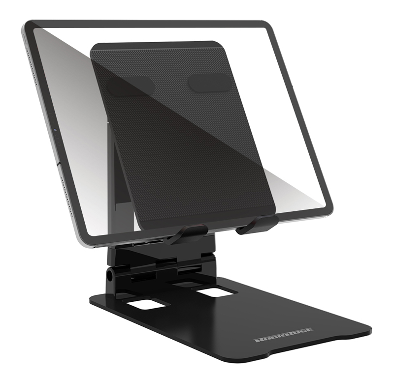 ROCKROSE βάση tablet Anyview ease, ρυθμιζόμενη, αναδιπλούμενη, μαύρη - ROCKROSE 50337