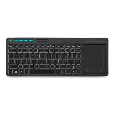 RIITEK ασύρματο πληκτρολόγιο Mini K18+ με touchpad, RGB backlit, 2.4GHz - RIITEK 97250