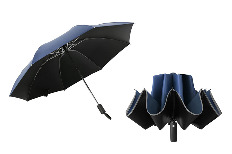ROXXANI ομπρέλα αντίστροφης δίπλωσης RXN-0016, αυτόματο άνοιγμα, μπλε - ROXXANI 105227