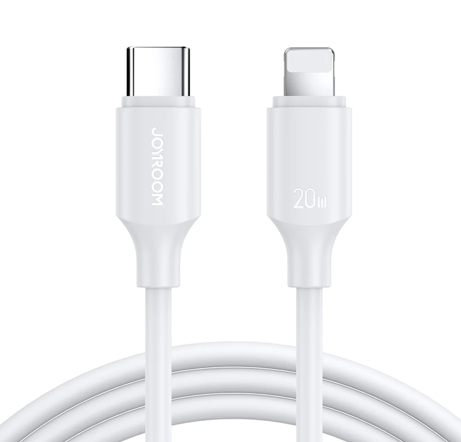 JOYROOM καλώδιο USB-C σε Lightning S-CL020A9, 20W, 1m, λευκό - JOYROOM 52018