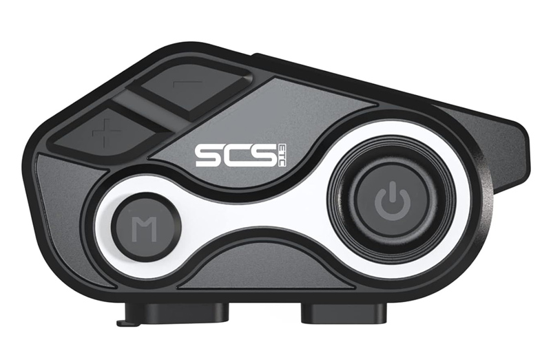 SCSETC ενδοεπικοινωνία μηχανής S-8X με Bluetooth, έως 2 αναβάτες, 800m - SCSETC 111015