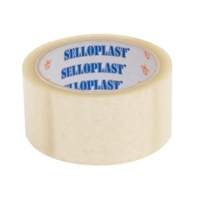 SELLOPLAST Αυτοκόλλητη ταινία SEL-005, διάφανη, 48mm, 60m, 6τμχ - SELLOPLAST 78162