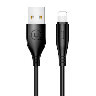 USAMS καλώδιο Lightning σε USB US-SJ266, 10W, 1m, μαύρο - USAMS 99416