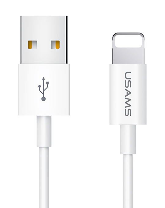 USAMS καλώδιο Lightning σε USB US-SJ283, 10W, 1m, λευκό - USAMS 99420