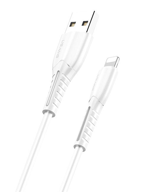 USAMS καλώδιο Lightning σε USB US-SJ364, 10W, 1m, λευκό - USAMS 108014