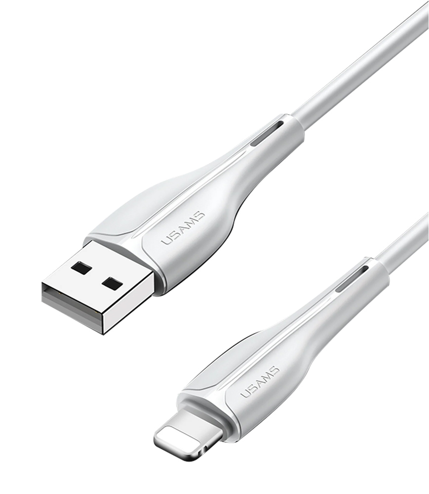 USAMS καλώδιο Lightning σε USB US-SJ371, 10W, 1m, λευκό - USAMS 108004