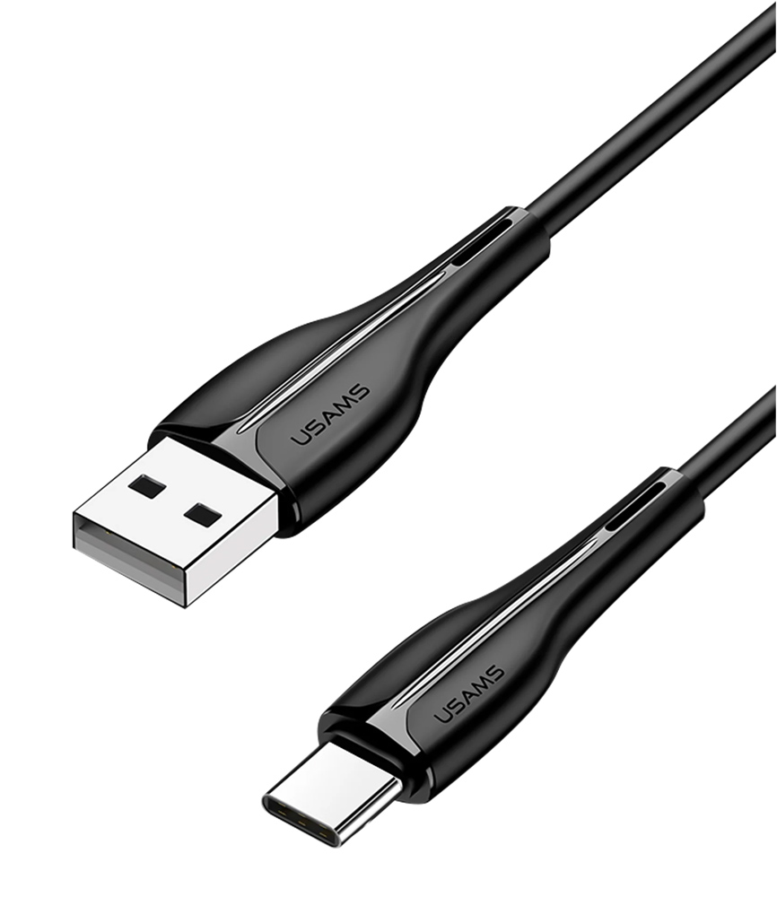 USAMS καλώδιο USB-C σε USB US-SJ372, 10W, 1m, μαύρο - USAMS 108006