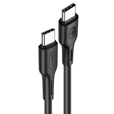 USAMS καλώδιο USB Type-C U43, 5A 100W, PD, 1.2m, μαύρο - USAMS 80830
