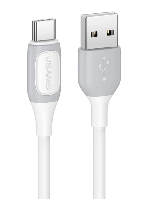 USAMS καλώδιο USB-C σε USB US-SJ596, 15W, 1m, λευκό - USAMS 108000
