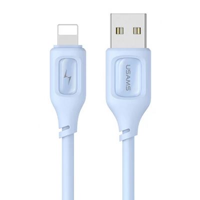 USAMS καλώδιο Lightning σε USB US-SJ618, 12W, 1m, μπλε - USAMS 111720