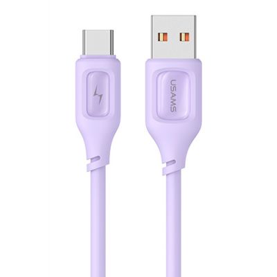 USAMS καλώδιο USB-C σε USB US-SJ619, 15W, 1m, μωβ - USAMS 111725