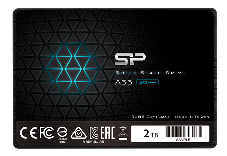 SILICON POWER SSD A55 2TB, 2.5", SATA III, 560-530MB/s, 7mm, TLC - SILICON POWER 99884