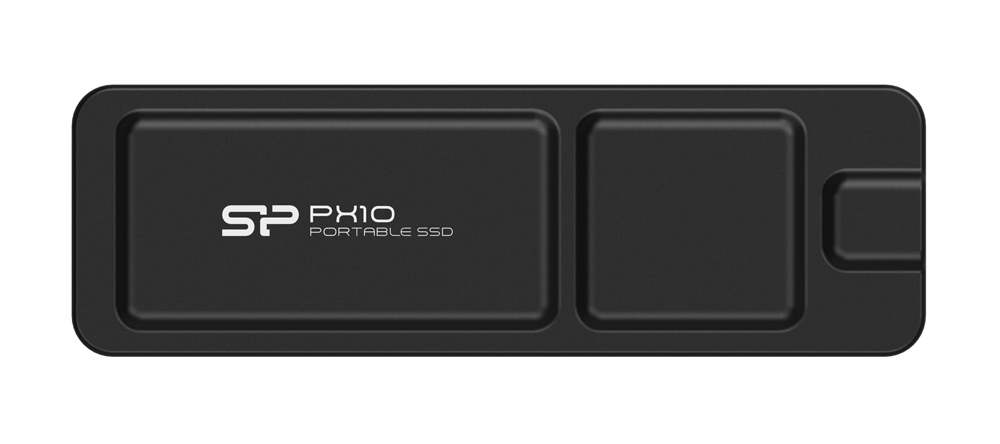 SILICON POWER εξωτερικός SSD PX10, 1TB, USB 3.2, 1050-1050MB/s, μαύρος - SILICON POWER 114341