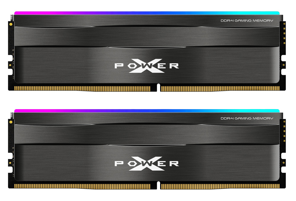 SILICON POWER μνήμη DDR4 UDIMM XPOWER Zenith, 2x 8GB, RGB, 3200MHz, CL16 - SILICON POWER 108080