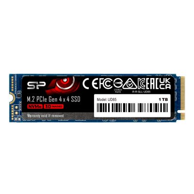 SILICON POWER SSD PCIe Gen4x4 M.2 2280 UD85, 1TB, 3.600-2.800MB/s - SILICON POWER 108083