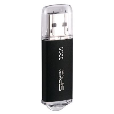 SILICON POWER USB Flash Drive Ultima II-I, 32GB, USB 2.0, μαύρο - SILICON POWER 62719