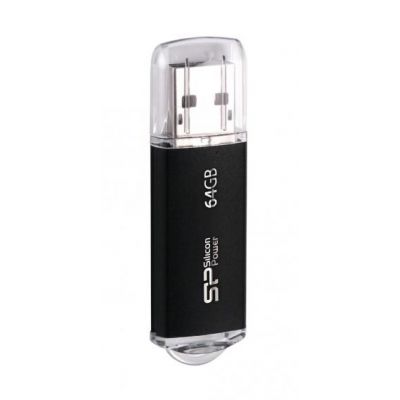 SILICON POWER USB Flash Drive Ultima II-I, 64GB, USB 2.0, μαύρο - SILICON POWER 102390