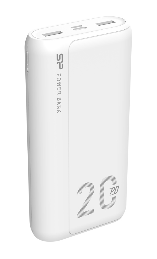 SILICON POWER power bank QS15, 20000mAh, 2x USB & USB Type-C, 18W, λευκό - SILICON POWER 97847