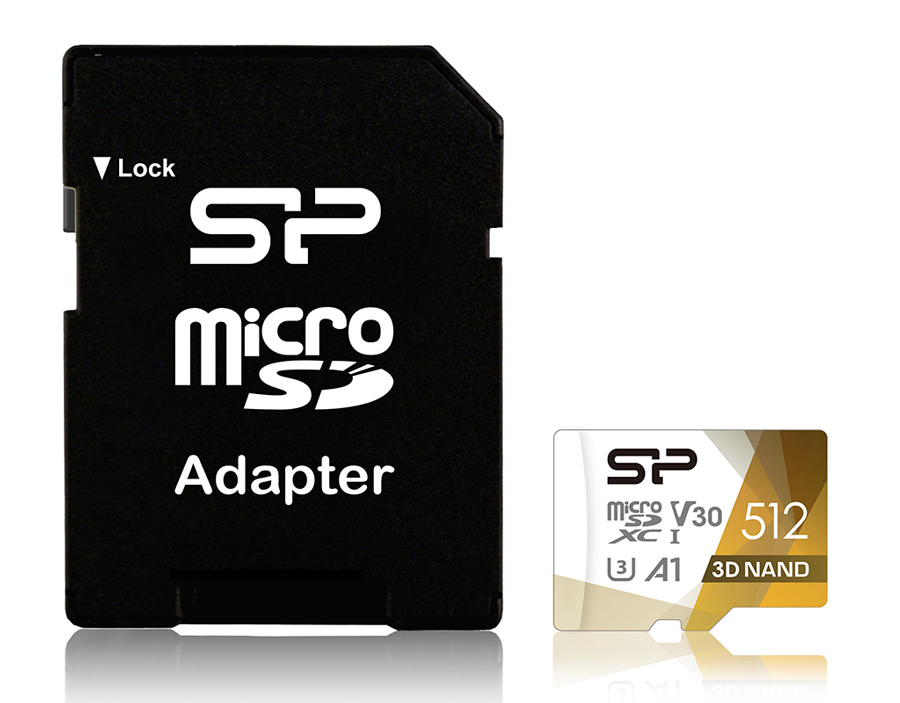 SILICON POWER κάρτα μνήμης Superior Pro microSDXC UHS-I, 512GB, Class 30 - SILICON POWER 102892