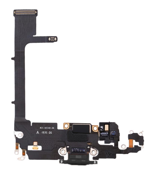 Καλώδιο Flex charging port SPIP11-0014 για iPhone 11 Pro, μαύρο - UNBRANDED 94146