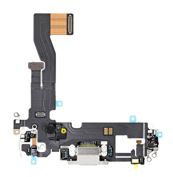 Καλώδιο Flex charging port SPIP11-0017 για iPhone 12 Pro, λευκό - UNBRANDED 94149