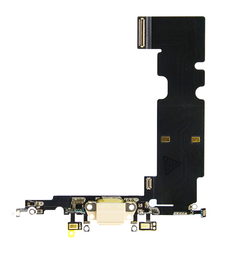 Καλώδιο Flex charging port για iPhone 8 Plus, χρυσό - UNBRANDED 70421