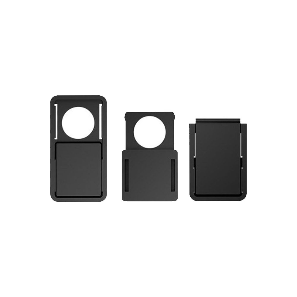 Κάλυμμα κάμερας SPPIP-002, 3 μεγέθη, μαύρο - UNBRANDED 68135