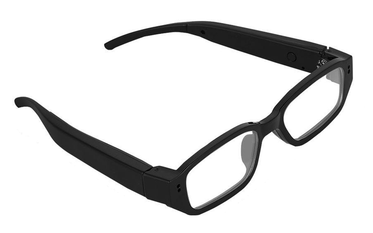 Γυαλιά οράσεως με ενσωματωμένη κάμερα SPY-015, HD, μαύρα - UNBRANDED 79733