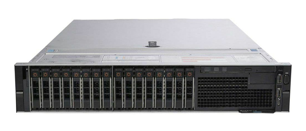 DELL Server R740, 2x GOLD-6140, 32GB, H740P, 2x 1100W, 16x 2.5", REF SQ - DELL 117202