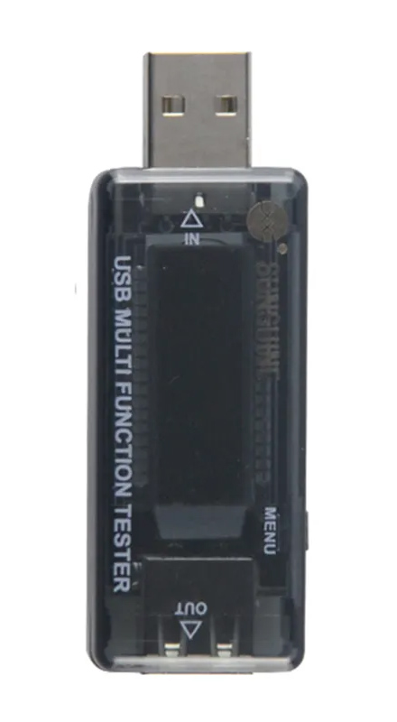SUNSHINE USB tester φόρτισης SS-302A, V/A/Time/mAh - SUNSHINE 106197
