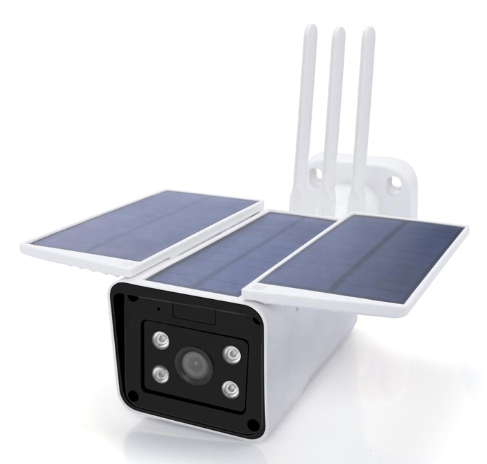 SECTEC smart ηλιακή κάμερα ST-S200-TY, 2MP, Wi-Fi, PIR, micro SD - SECTEC 85526