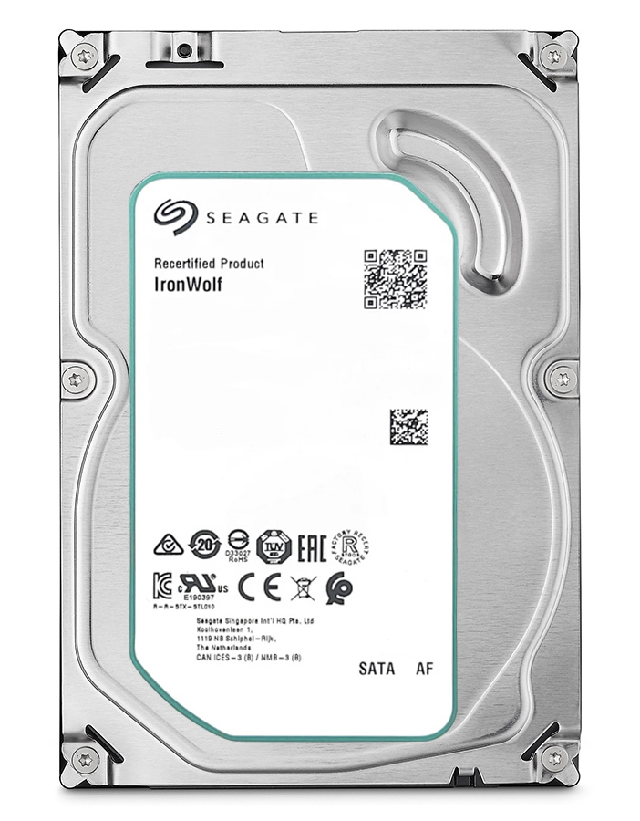 SEAGATE σκληρός δίσκος 3.5" IronWolf, 4TB, 5900RPM, 64MB, 6Gb/s, FR - SEAGATE 116438