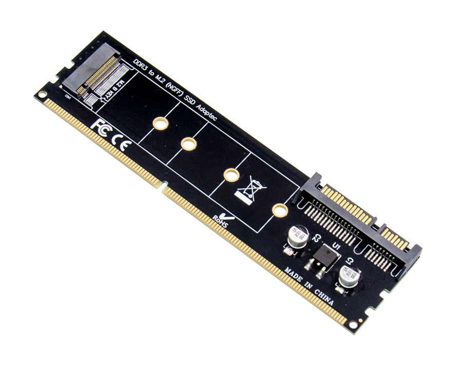 POWERTECH κάρτα επέκτασης DDR3 σε M.2 ST520 - POWERTECH 88225