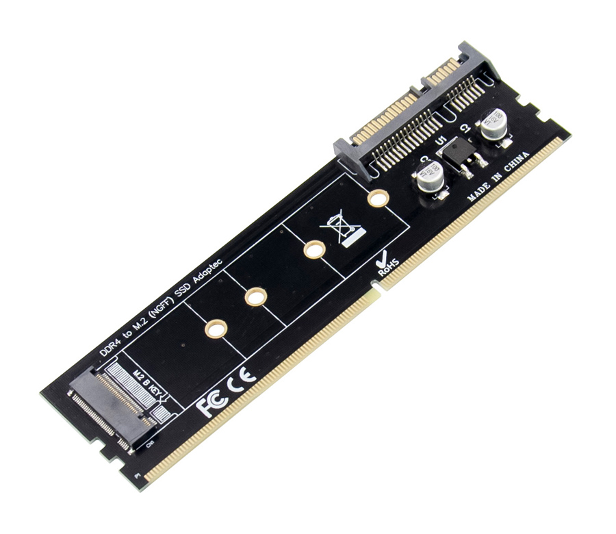 POWERTECH κάρτα επέκτασης DDR4 σε M.2 ST521 - POWERTECH 88226