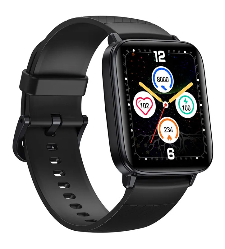 ZEBLAZE smartwatch Swim, 1.69", GPS, heart rate, 5 ATM, μαύρο - ZEBLAZE 107828