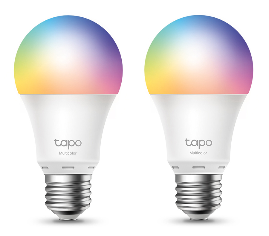 TP-LINK Smart λάμπα LED TAPO-L530E WiFi, 8.7W E27, 2500K-6500K RGB, 2τμχ - TP-LINK 99306