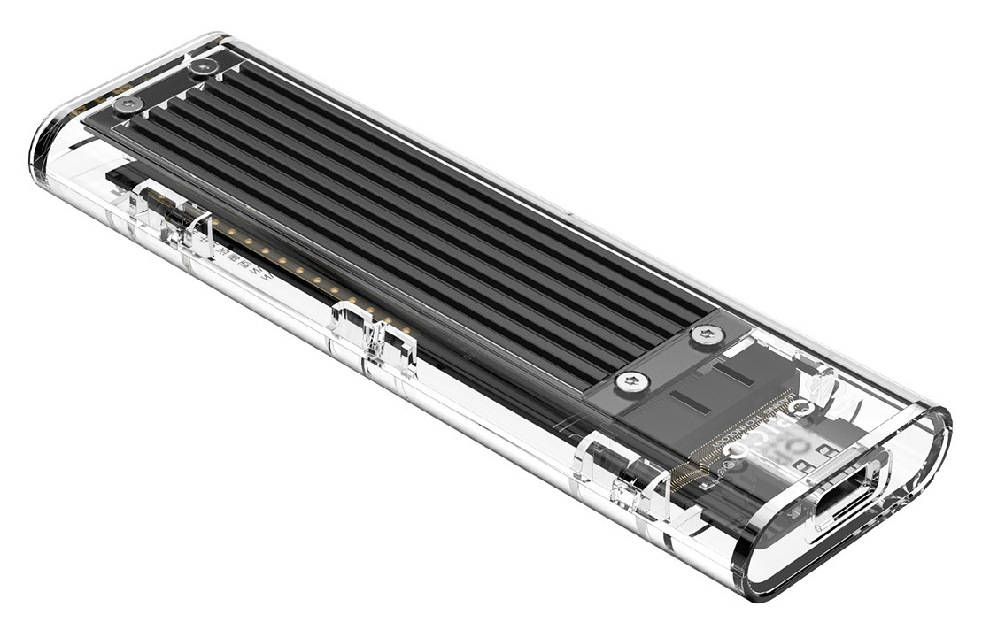 ORICO θήκη για Μ.2 SATA SSD TCM2F-C3, 5Gbps, έως 2TB, μαύρο - ORICO 84126