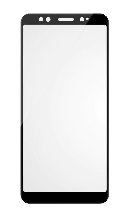POWERTECH Tempered Glass 3D για Xiaomi Mi A2, μαύρο - POWERTECH 69636